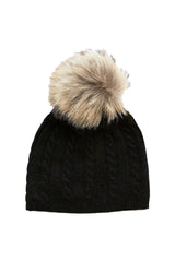 Cable CAW23168 Cashmere Beanie Black