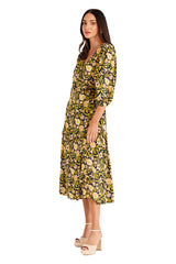 Cable Css23385 Clemintine Wrap Dress Vintage Floral 