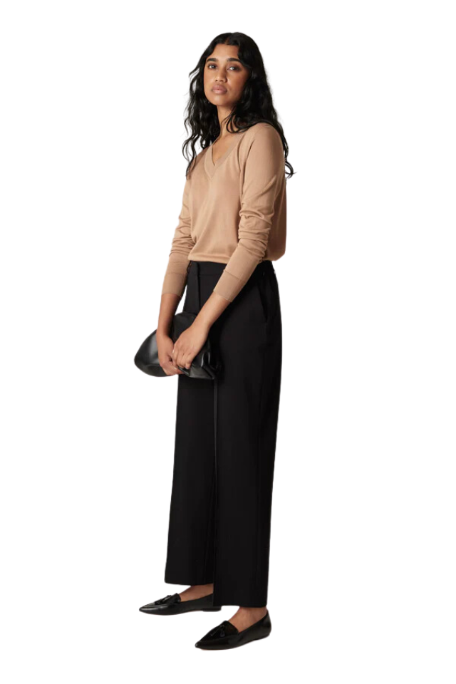 Tencel V Neck Jumper