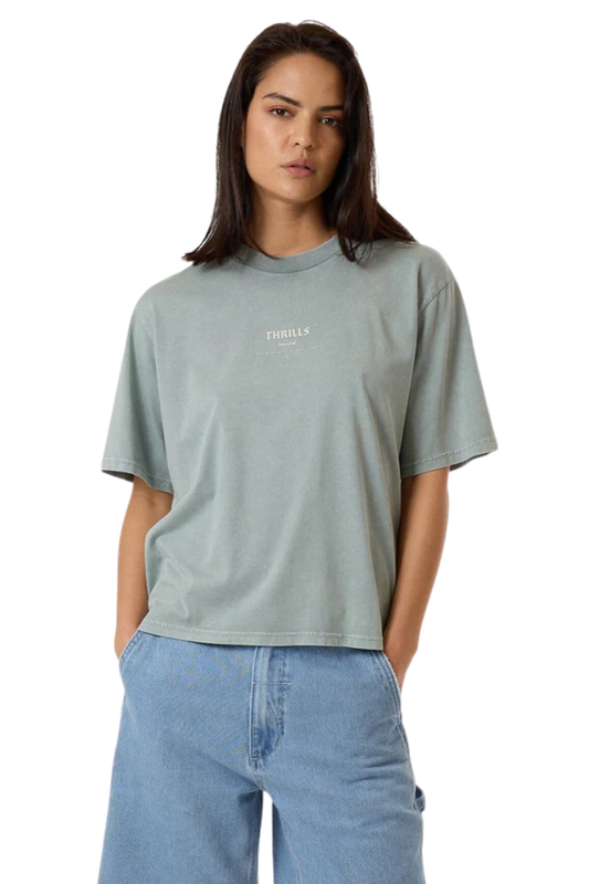 Cache Square Tee - Stormy Sea