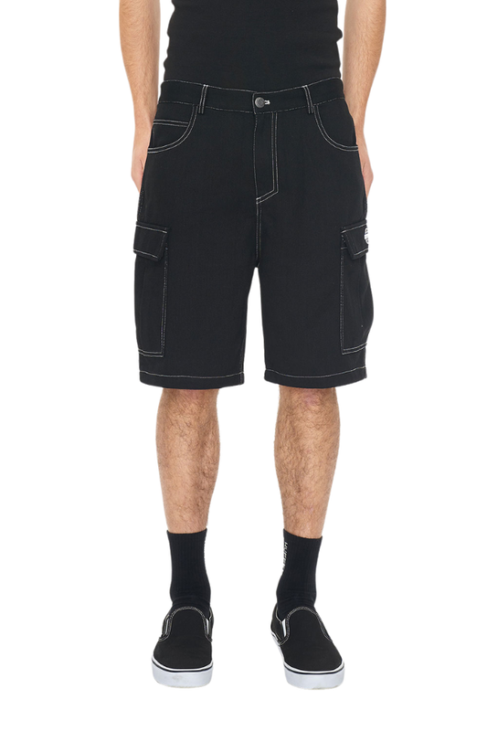 Cargo Canvas Short/World Black/White