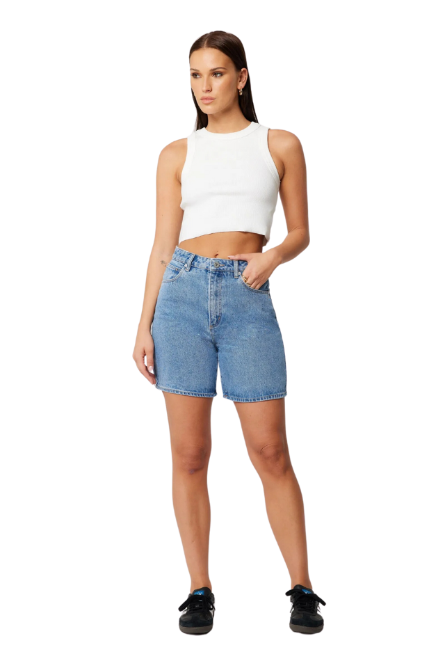 Carrie Short Naomi - Mid Vintage Blue