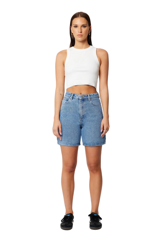 Carrie Short Naomi - Mid Vintage Blue