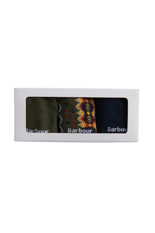 Case Fair Isle Sock Gift Box - Classic Tartan