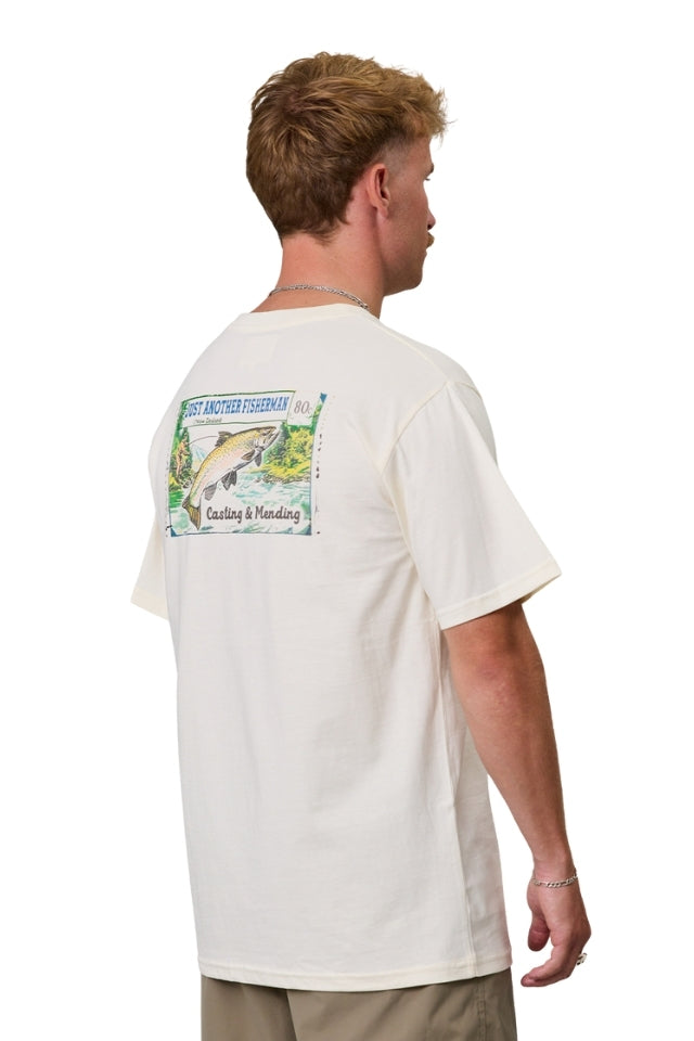 Casting & Mending Tee - Antique White