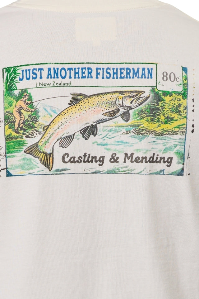 Casting & Mending Tee - Antique White