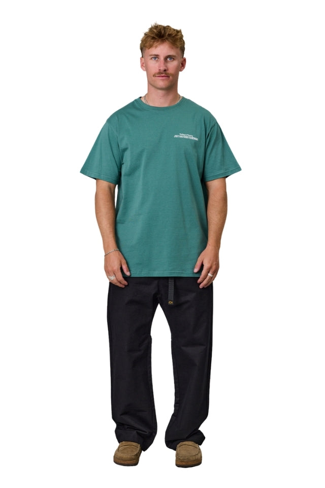 Casting & Mending Tee - Vintage Teal