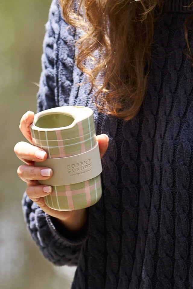 Cat's Pyjamas Travel Cup - Sage & Blush