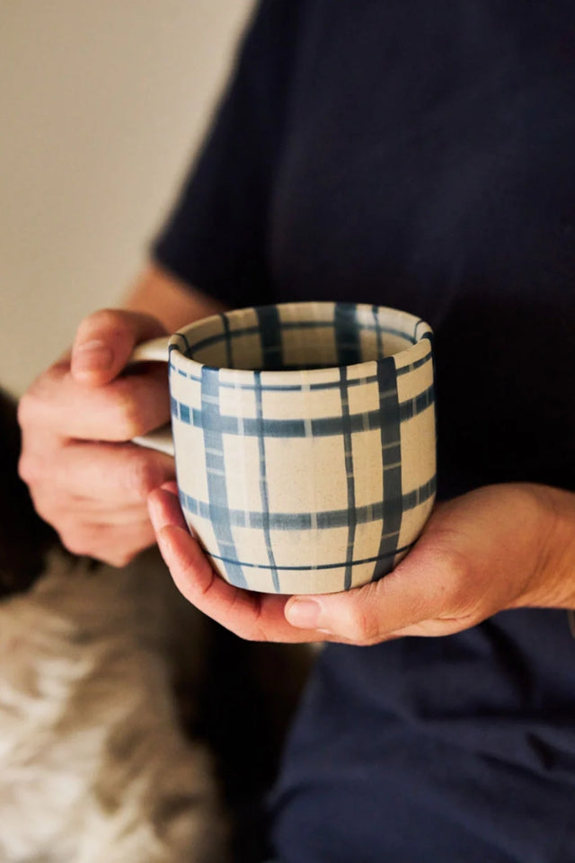 Denim Cat's Pyjamas Mug