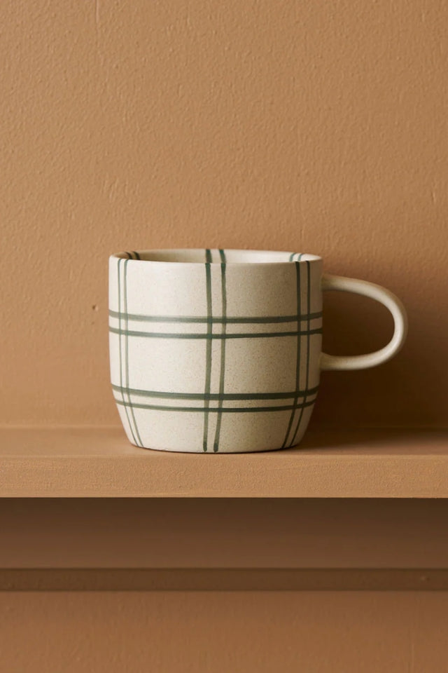 Green Linear Cat's Pyjamas Mug