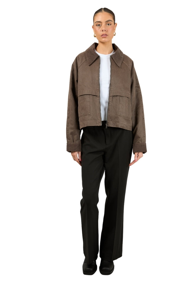 Chicago Jacket - Coffee