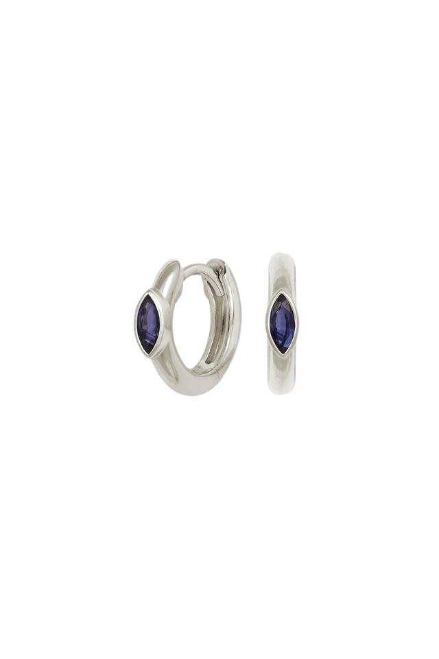 Chrysalis Earrings - Sapphire