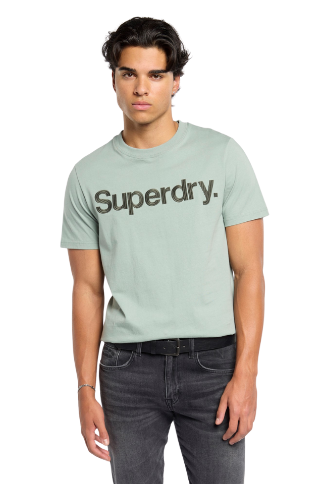 Cl Source Relaxed Tee - Washed Slate Grey