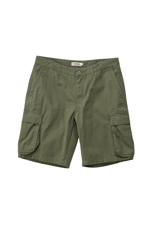 Classic Cut Cargo Short - Dark Army