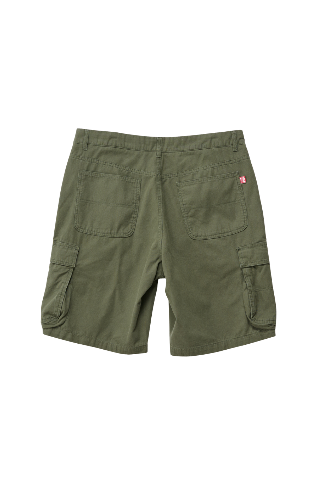 Classic Cut Cargo Short - Dark Army