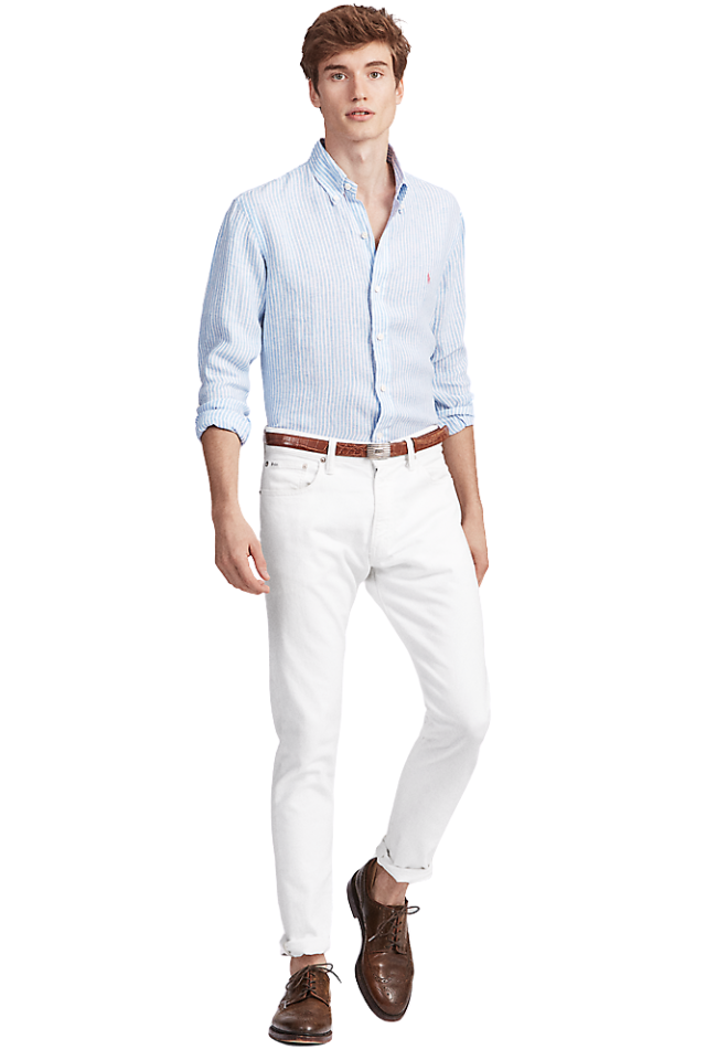 Classic Fit Striped Shirt