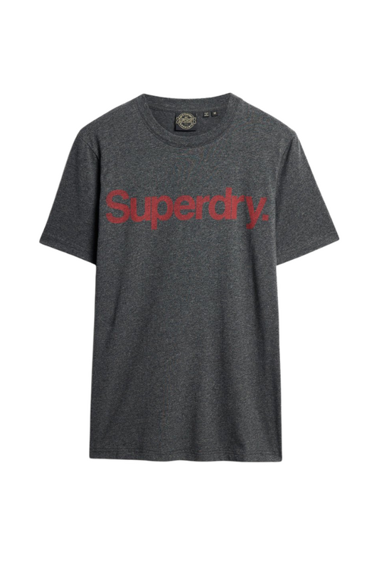 Classic Core Logo T Shirt - Surplus Gravel Grit