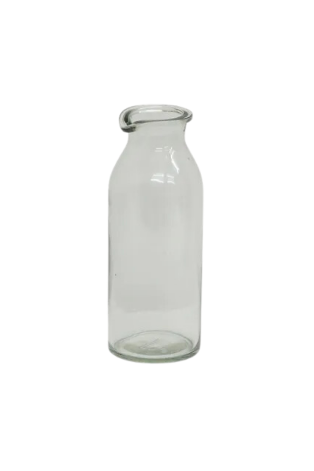 Clear Bottle Vase Tall