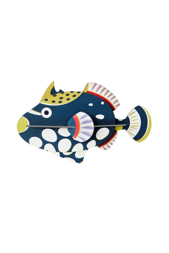 Wall Art Sea Creatures - Clown Triggerfish