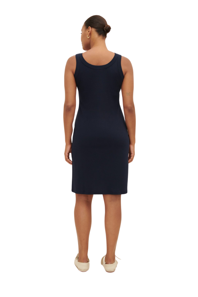 Column Rib Dress