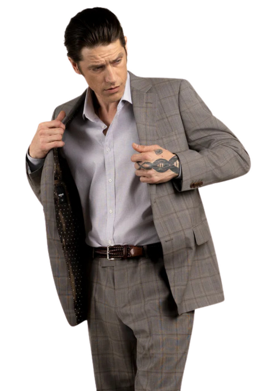 Cooper Check Suit Jacket