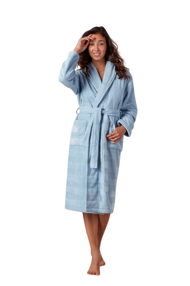 Ava Robe - Light Blue
