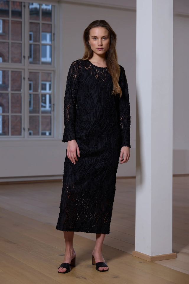 Hazel Dress - Black | Rue De Femme | Thomas's Marlborough