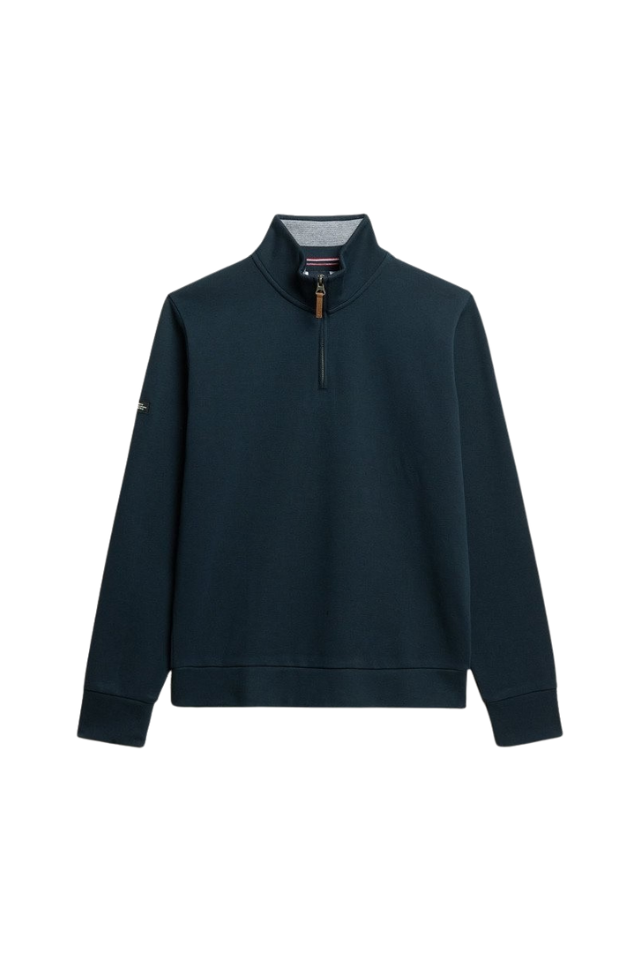 Core Pique Henley - Eclipse Navy