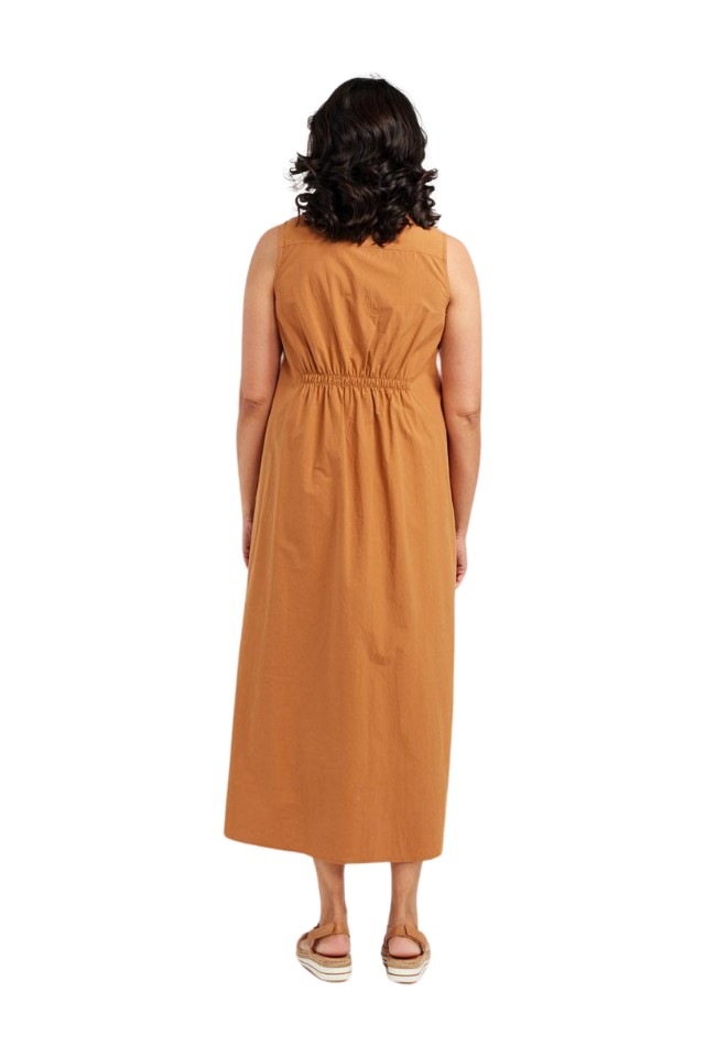 Cotton Cross Front Dress