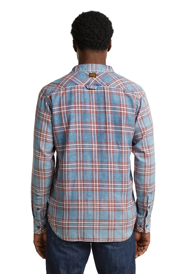 Cpo Regular Shirt Long Sleeve - Sunfaded Sodo Check