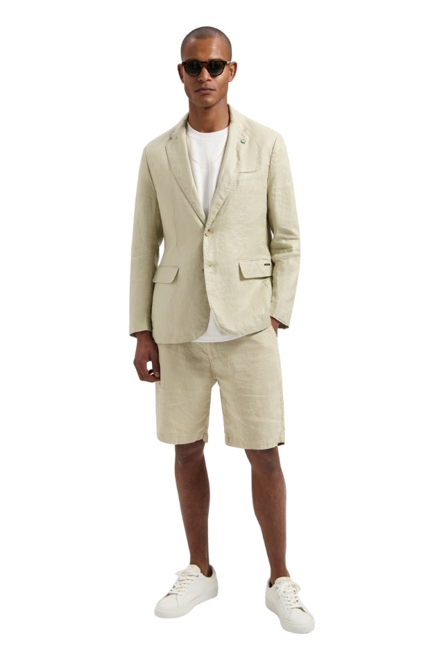 Cris Linen Twill Blazer