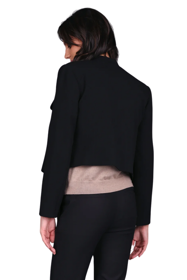 Crop Military Blazer