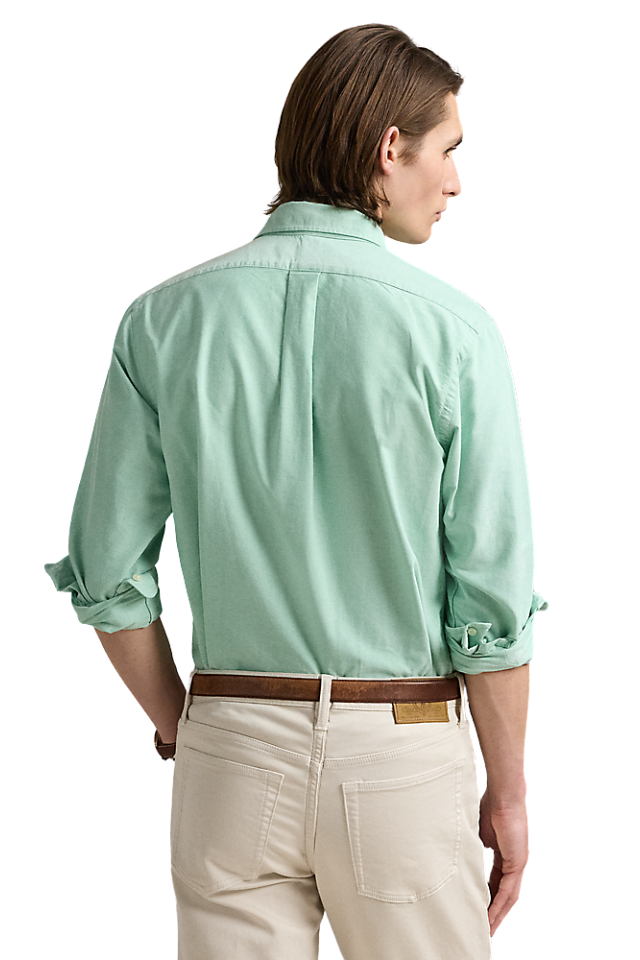 Custom Fit Oxford Shirt - Summer Emerald