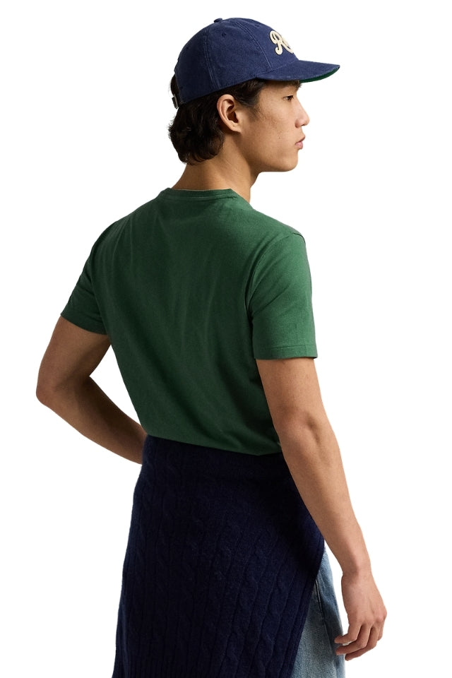 Custom Slim Fit Crewneck T-Shirt - Green