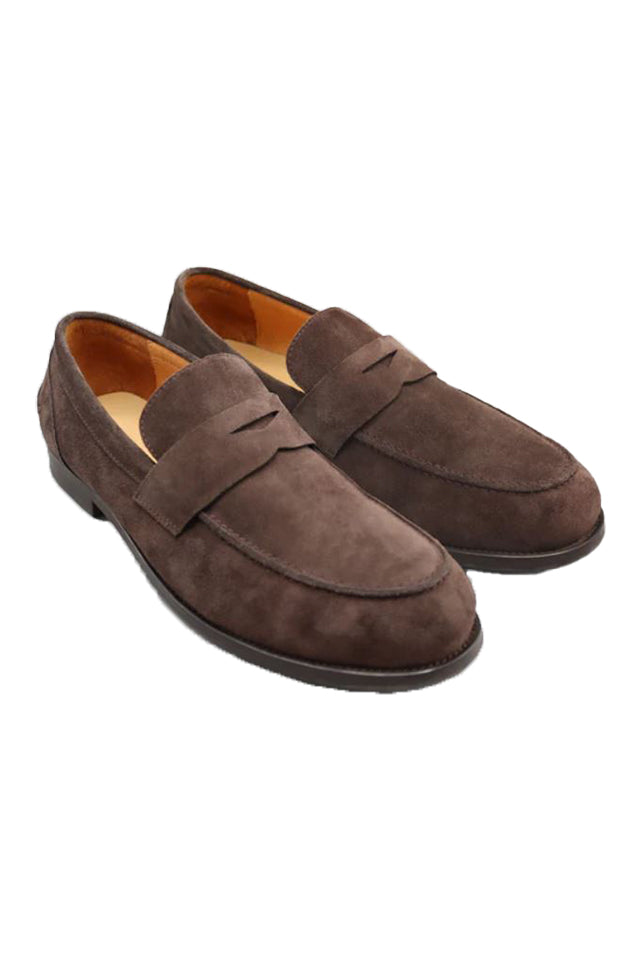 Cutler Frederick Loafer Brown Suede