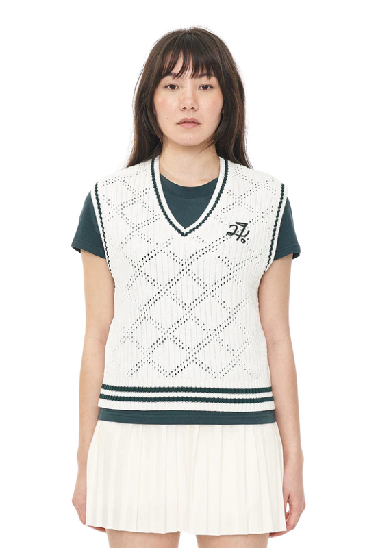 Diamond Crop Vest