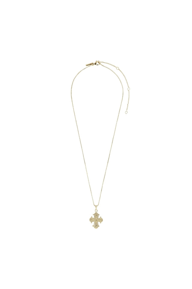 Dagmar Pendant Gold Plated Necklace