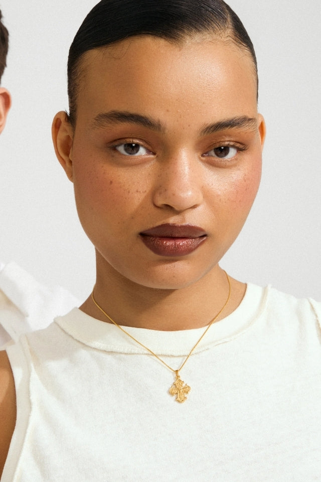 Dagmar Pendant Gold Plated Necklace