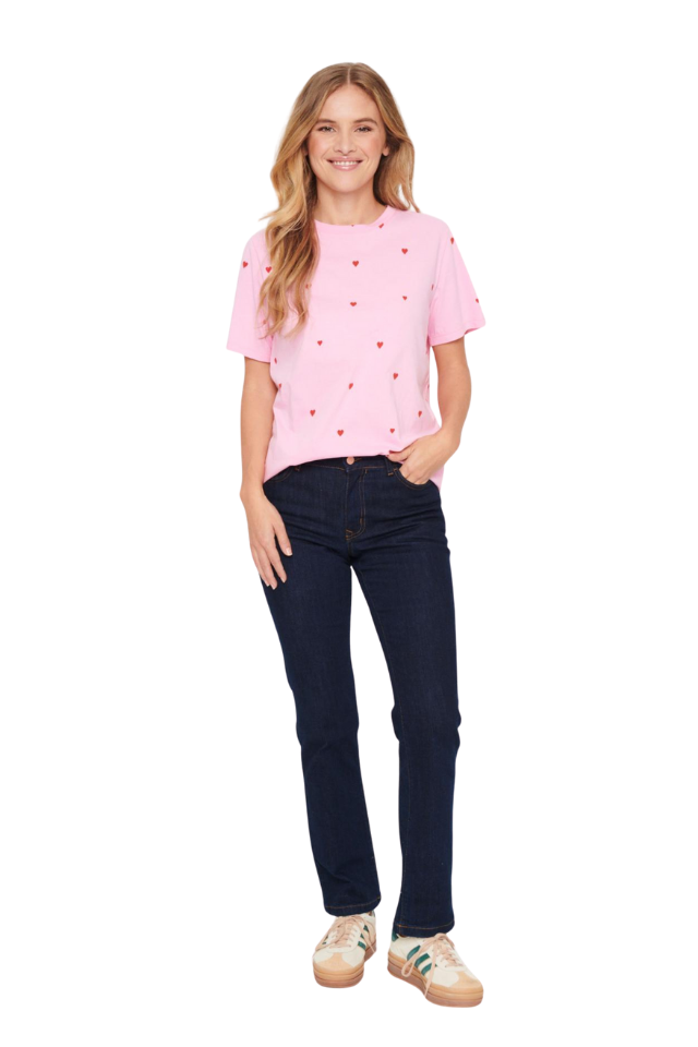 Dagni T-Shirt - Bonbon Flame Hearts