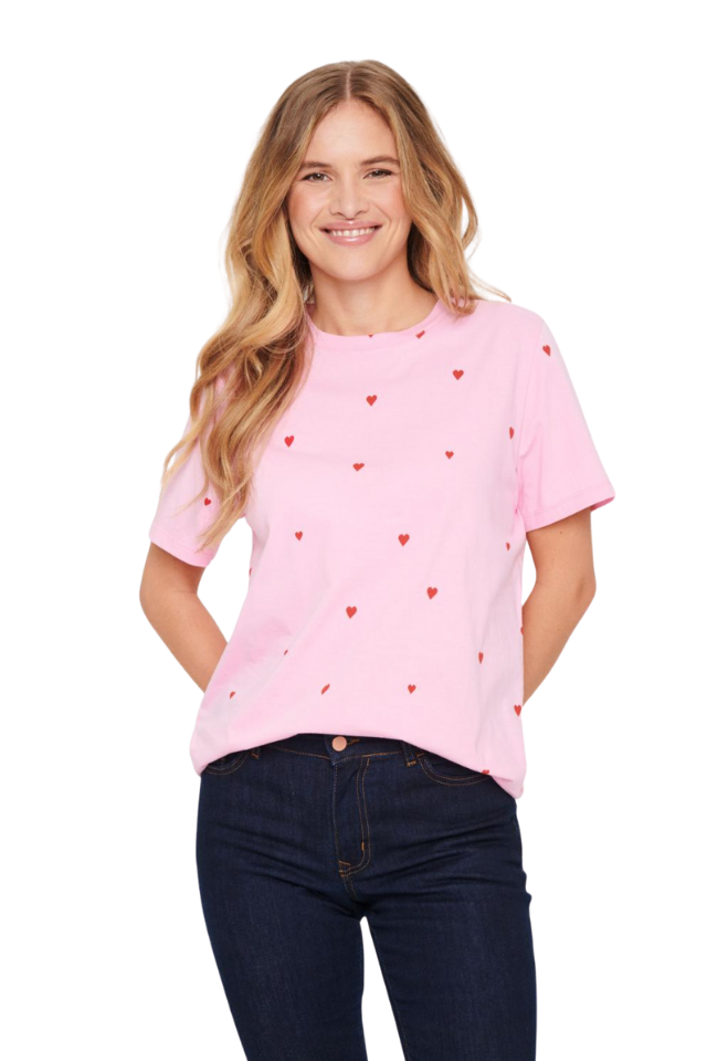 Dagni T-Shirt - Bonbon Flame Hearts