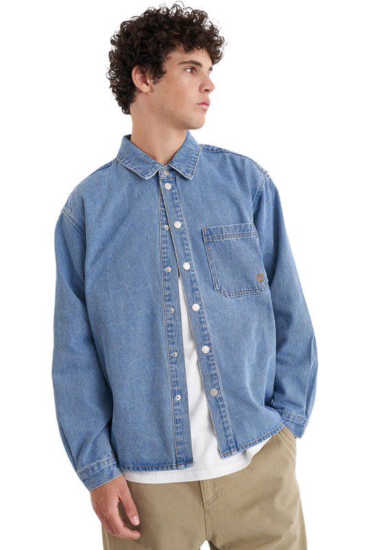 Denim Cube Shirt