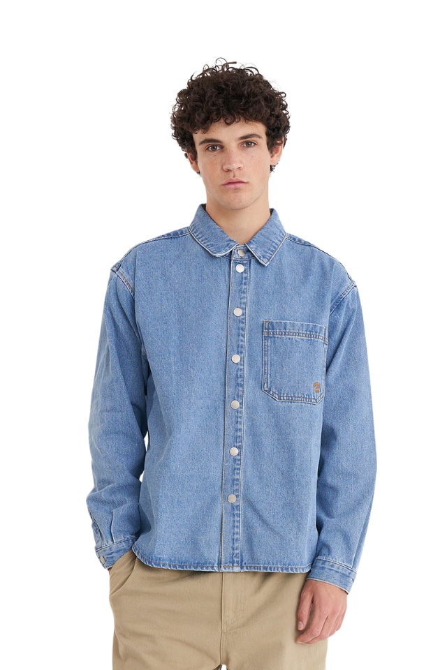 Denim Cube Shirt