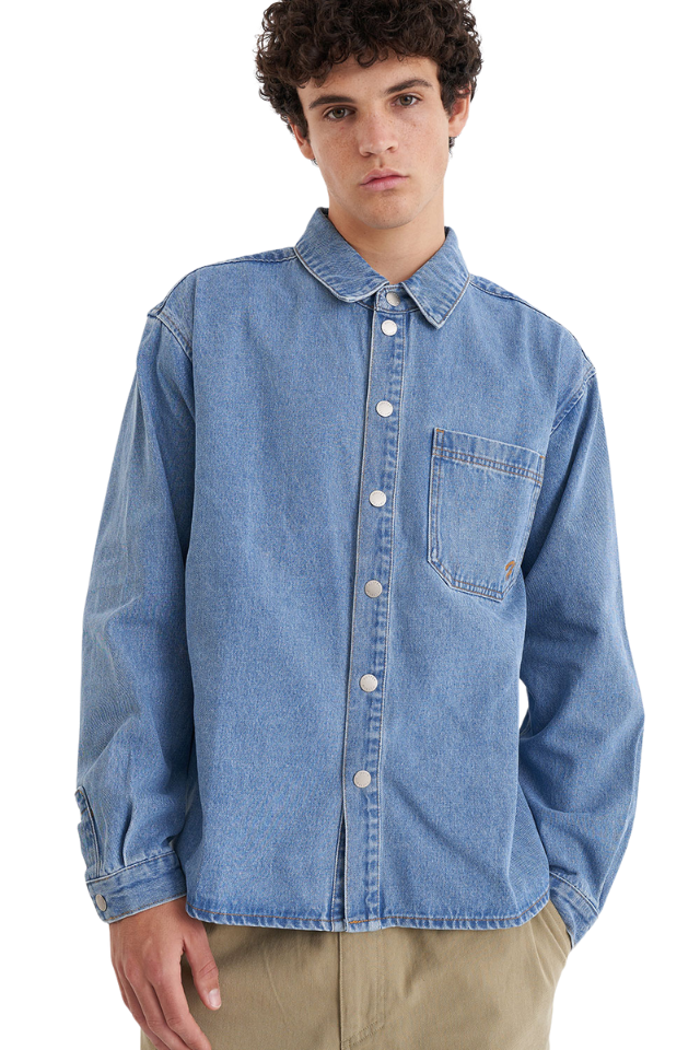 Denim Cube Shirt