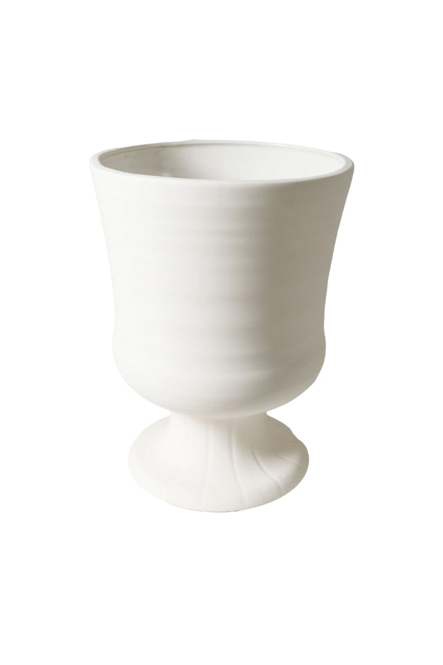 Devon Vase - Trophy Life Vintage White