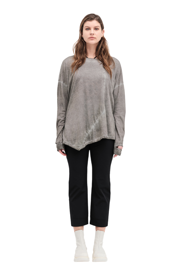 Diffused Crest Tee - Brindle