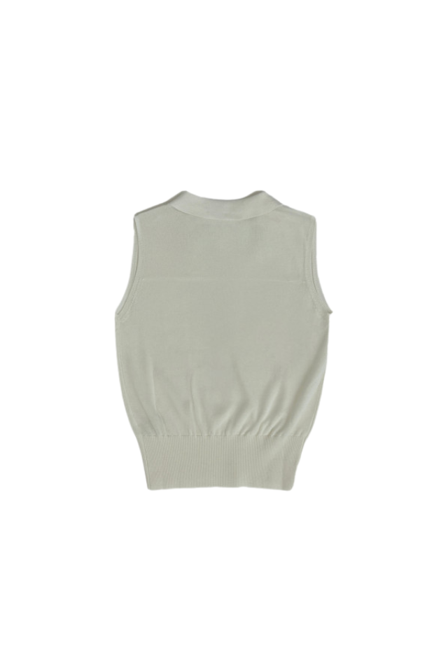 Disco Top - Cream White