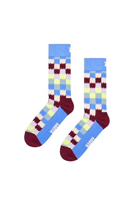 Dizzy Check Sock