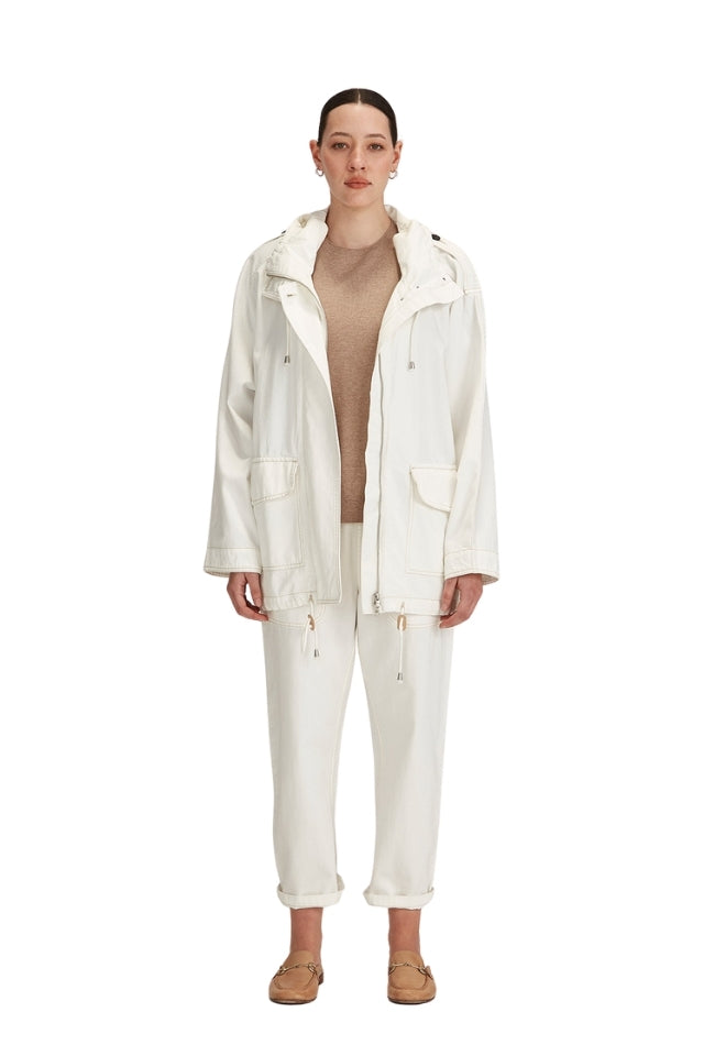 Dover Chalk Parka - Chalk