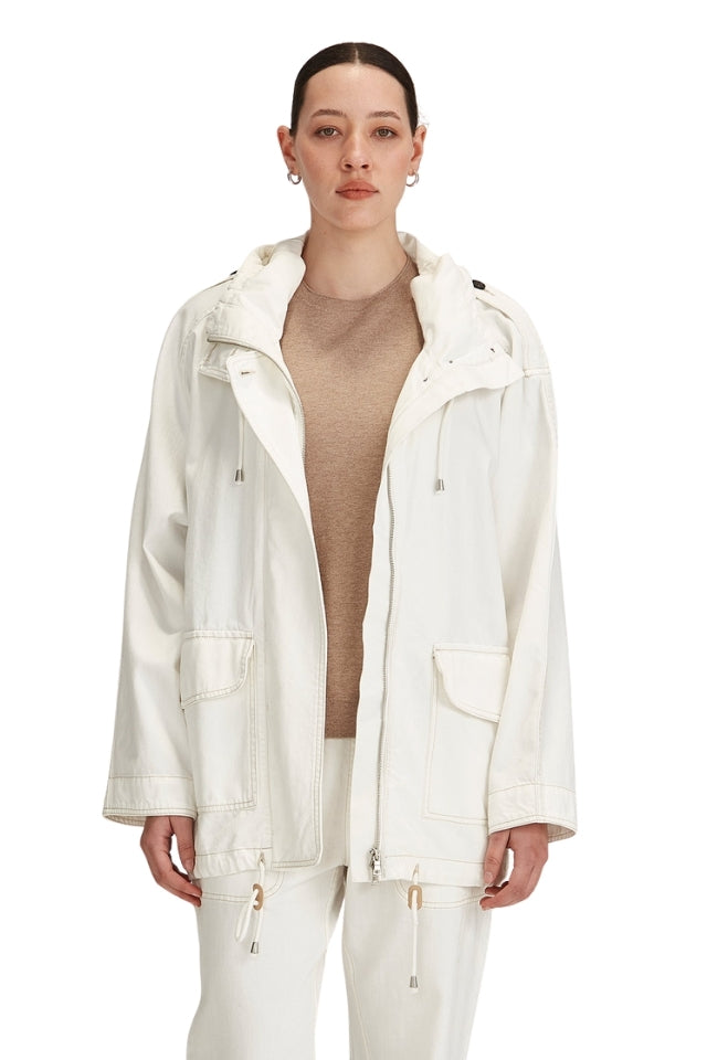 Dover Chalk Parka - Chalk