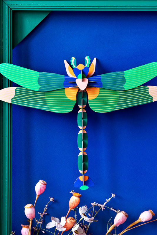 Wall Dragonfly - Green